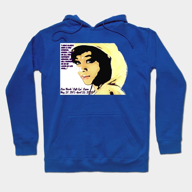 REMEMBER THE MUSIC: Lisa "Left Eye" Lopes Hoodie by Melodeelicious